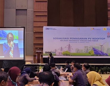 Sosialisasi Pemasaran PV Rooftop untuk Wilayah Indonesia Tengah dan Timur.